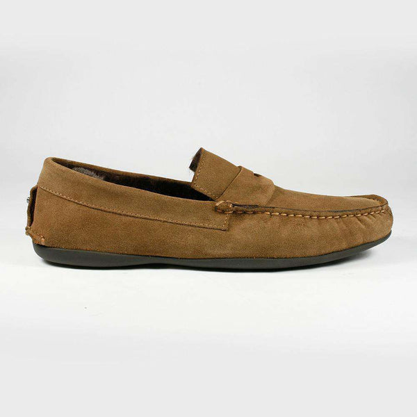 Cesare Paciotti Luxury Italian Men Shoes Camoscio Castoro Brown Moccasins (CPM2214)-AmbrogioShoes