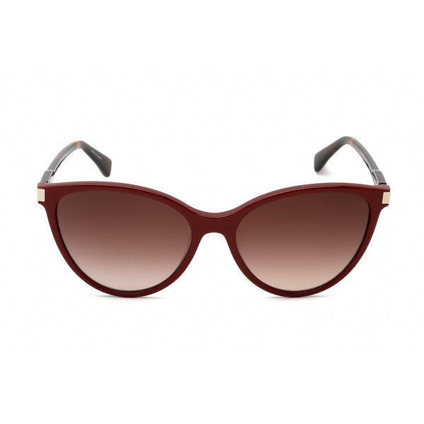 Longchamp LO624S Sunglasses Red/Tortoise / Brown Gradient-AmbrogioShoes