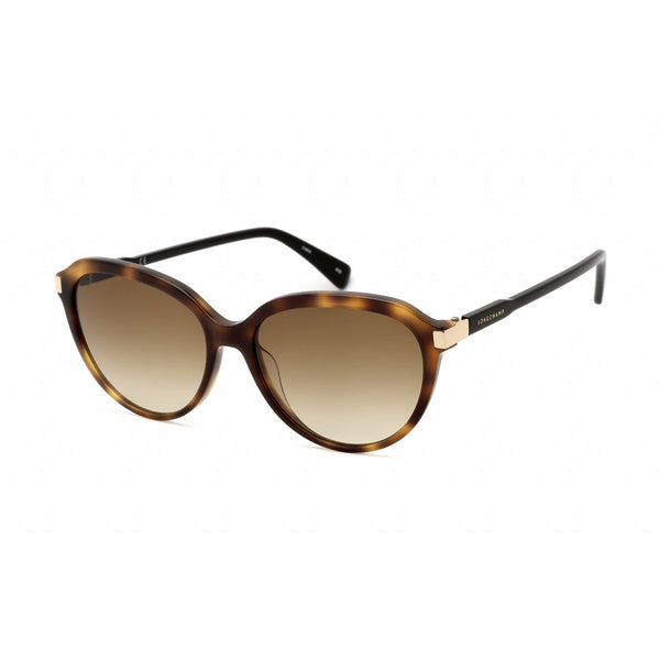 Longchamp LO640S Sunglasses Havana Black / Brown Gradient-AmbrogioShoes