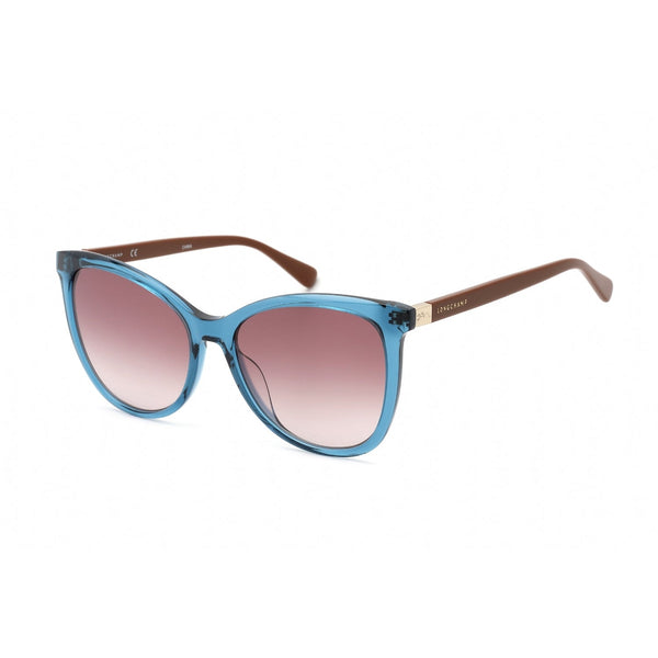 Longchamp LO648S Sunglasses PETROL/BRICK / Brown Gradient-AmbrogioShoes