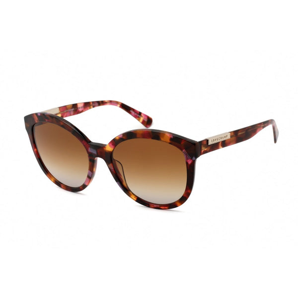 Longchamp LO671S Sunglasses PINK TORTOISE / Brown Gradient-AmbrogioShoes