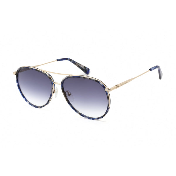 Longchamp LO684S Sunglasses GOLD/BLUE/Blue Gradient-AmbrogioShoes