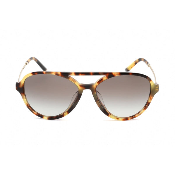 Prada 0PR 13WSF Sunglasses Medium Tortoise / Grey Gradient-AmbrogioShoes